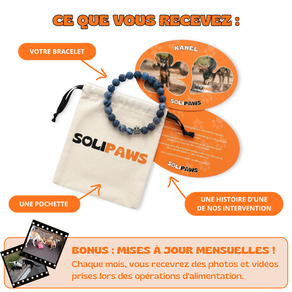 Bracelet Orchidée