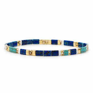 Bracelet Mosaïque Santorin