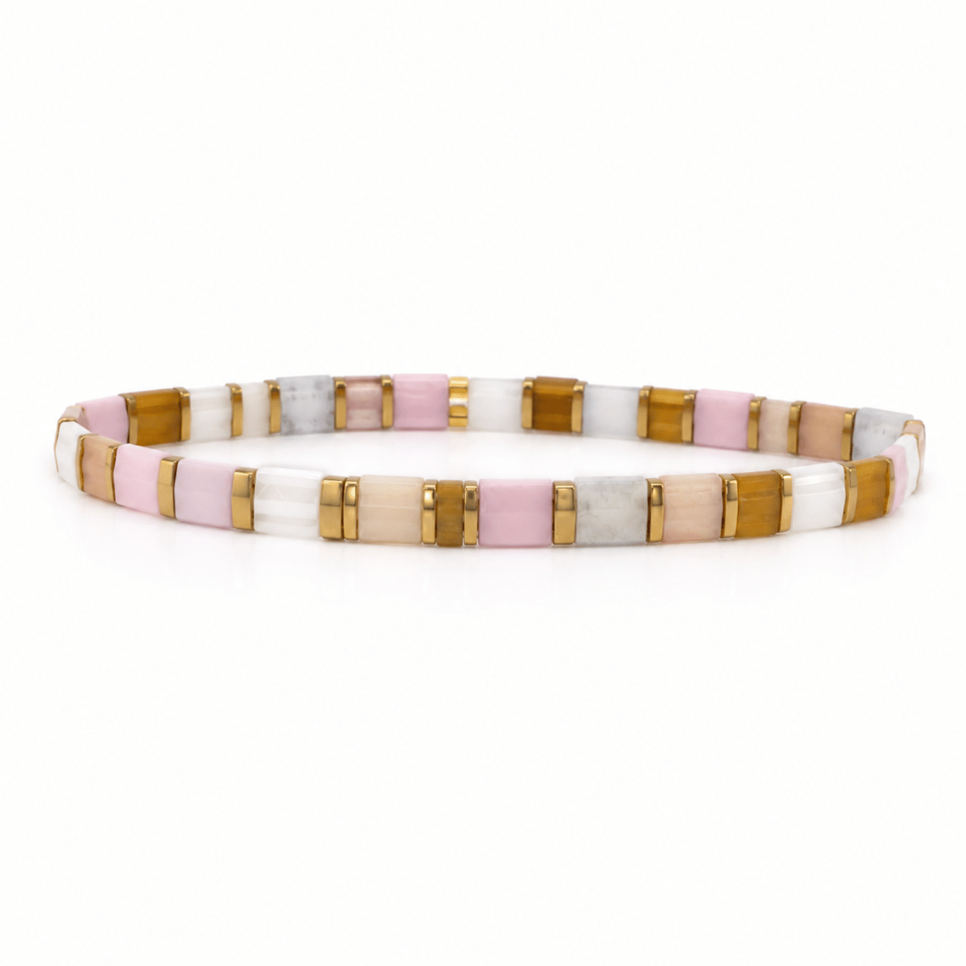 Bracelet Mosaïque Praline