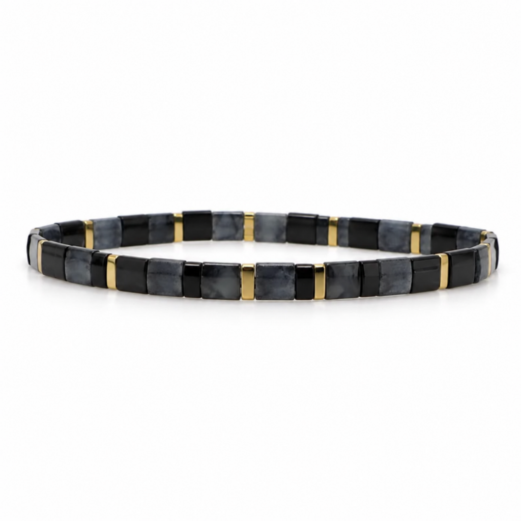 Bracelet Mosaïque Anthracite