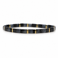 Bracelet Mosaïque Anthracite