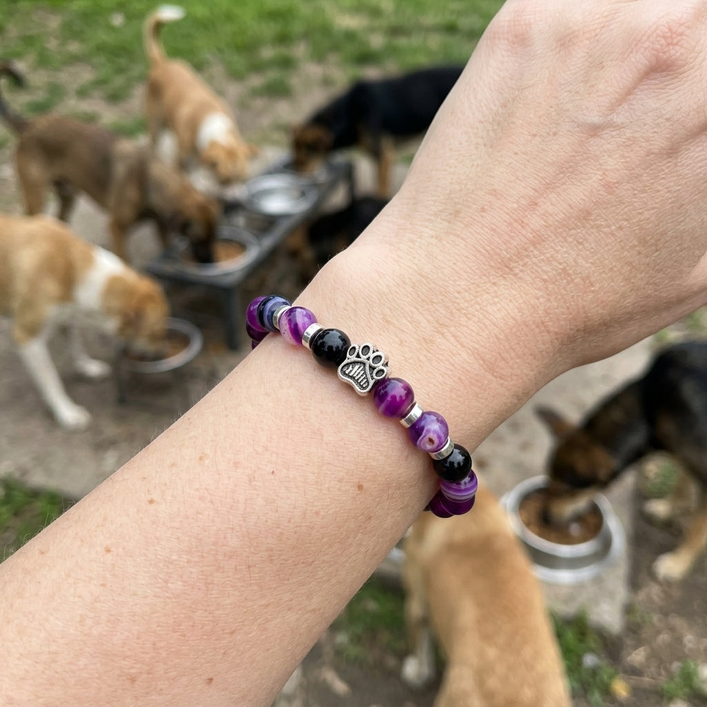 Bracelet Orchidée