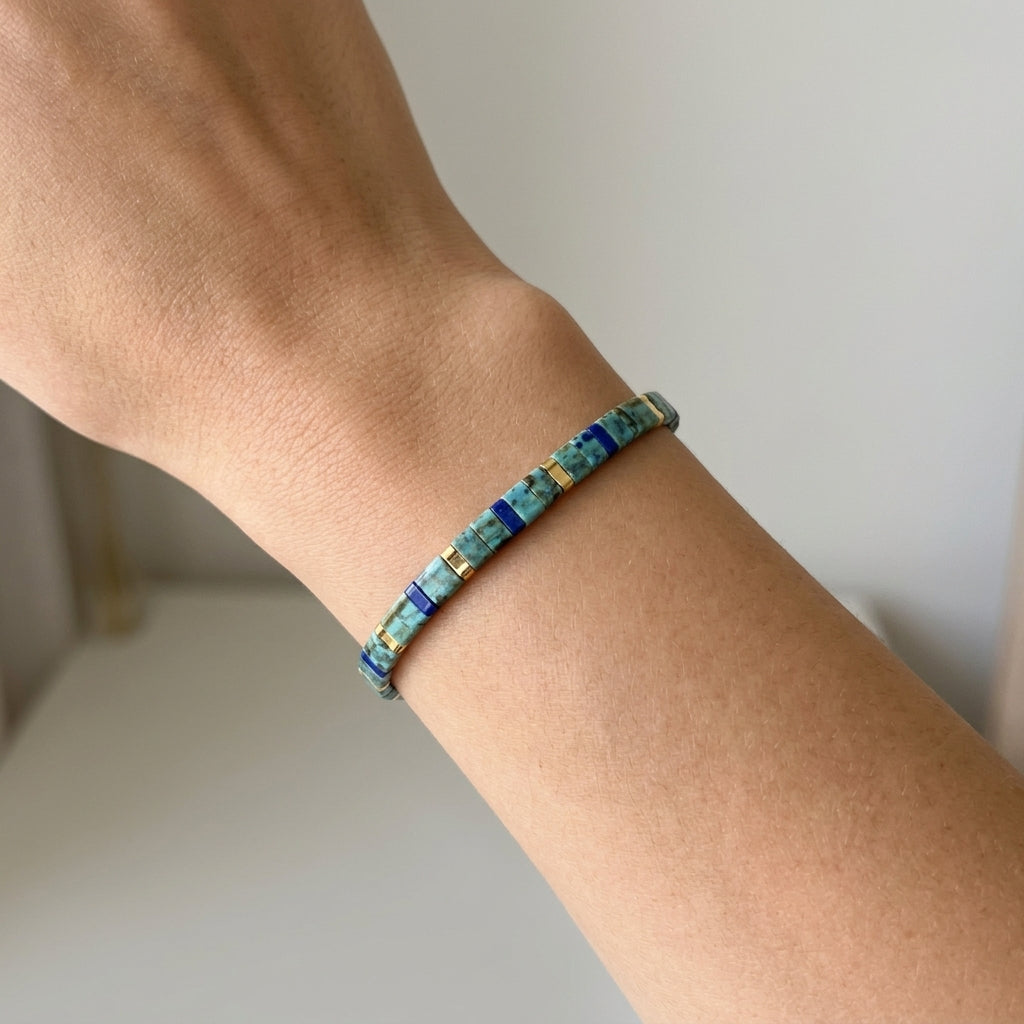 Bracelet Mosaïque Lagon