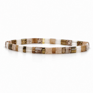 Bracelet Mosaïque Froment